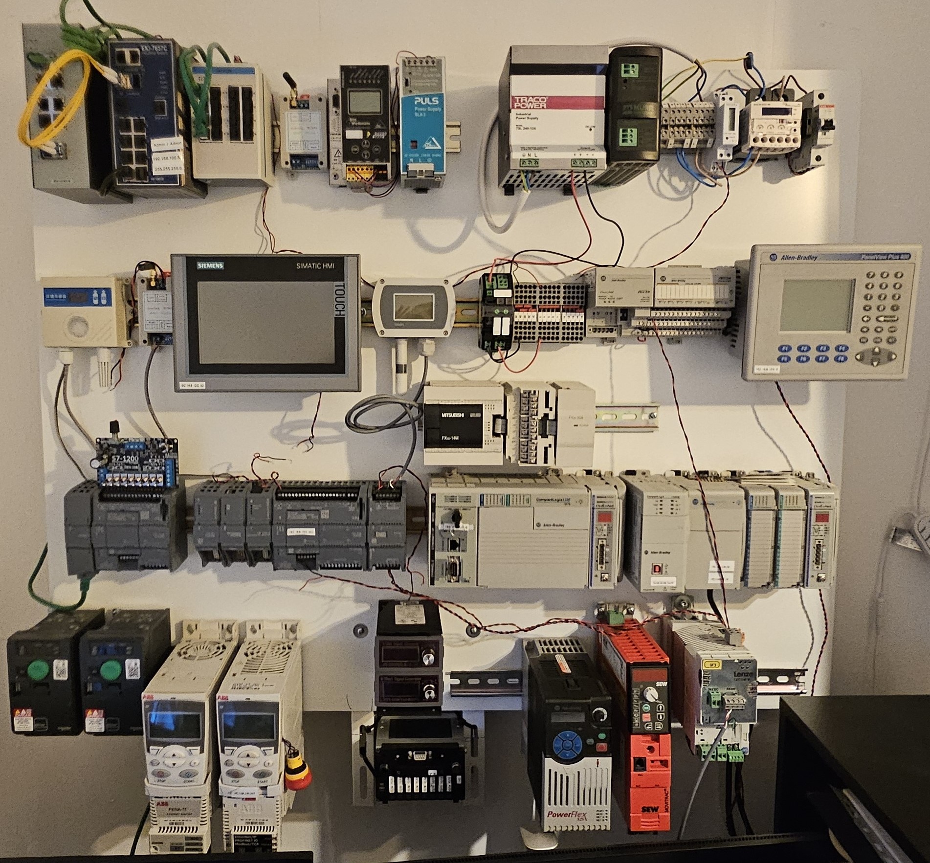 Industrial automation lab overview